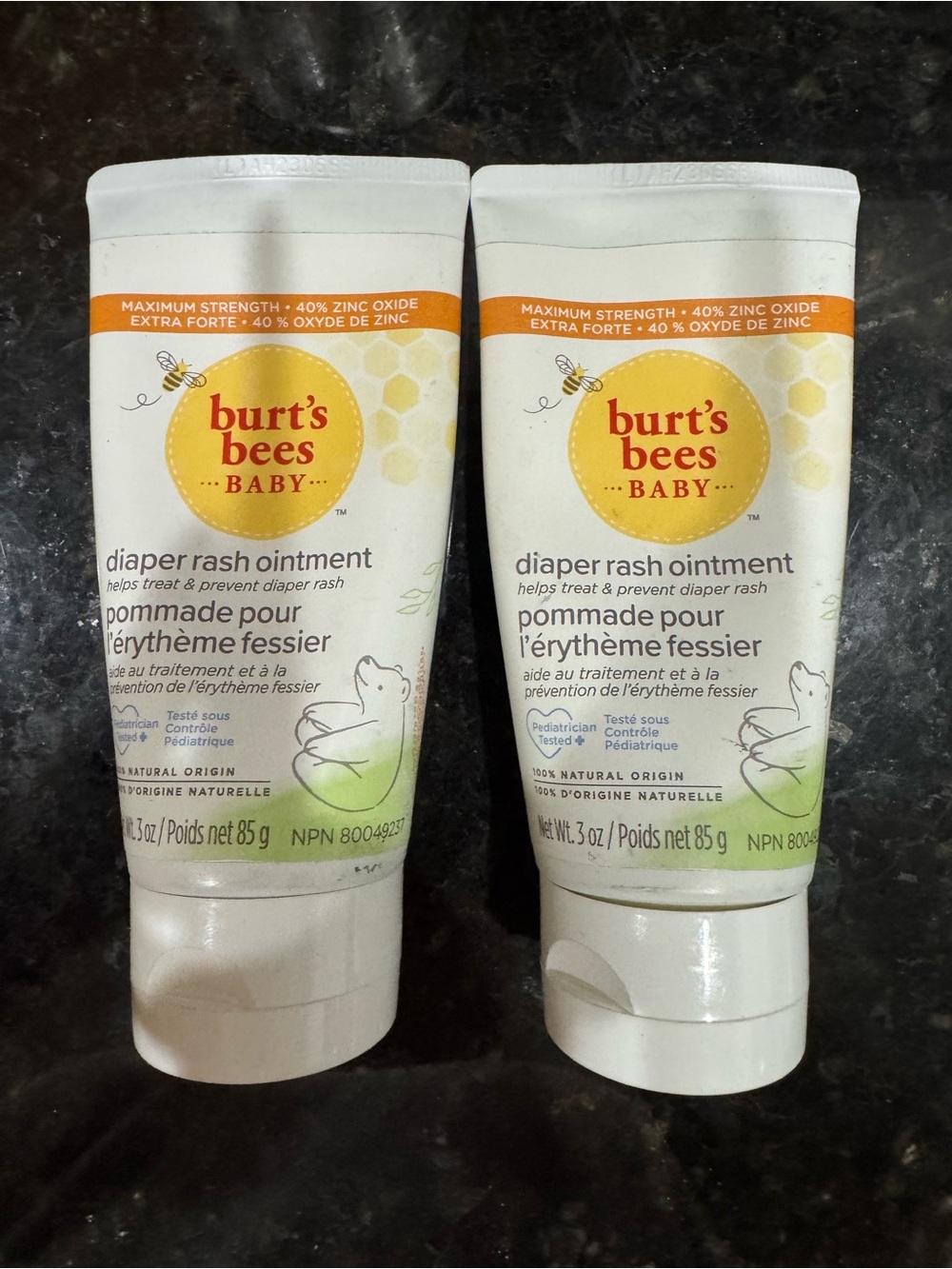 Burt's Bees Baby Diaper Rash Ointment - White, Yellow, Green
